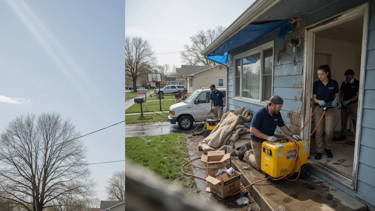 Basement Flood Cleanup in Clinton, UT near me